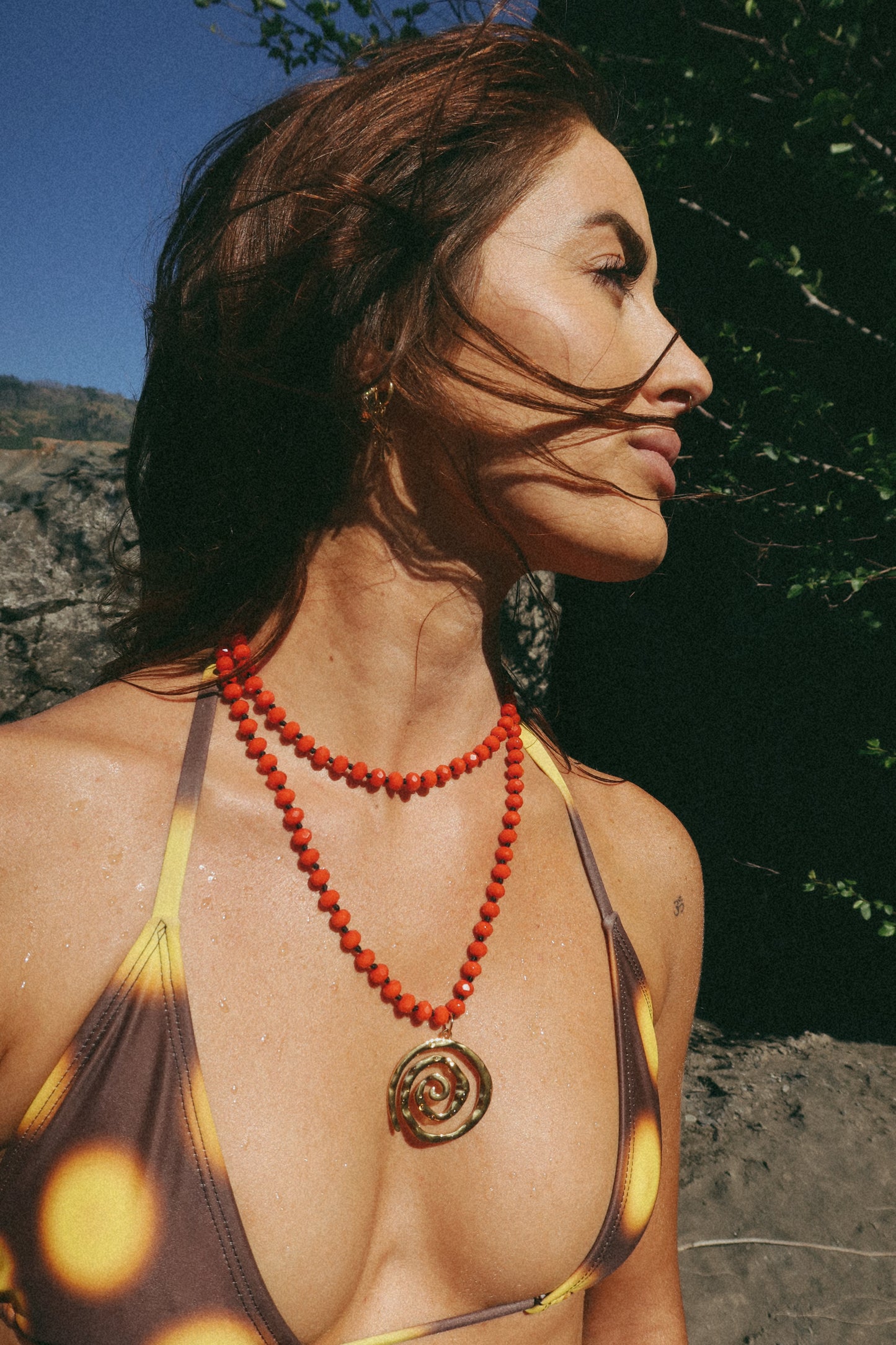 fortune wrap necklace