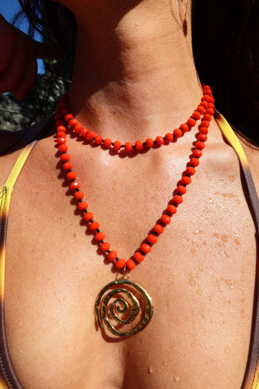 fortune wrap necklace