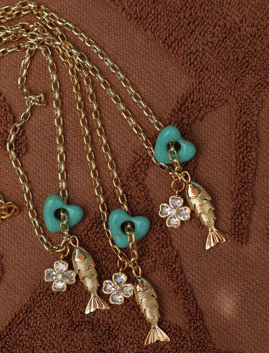 lucky koi necklace