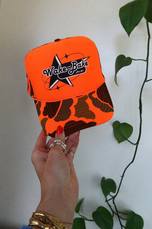 ✹PRE-ORDER✹ wake and bake (orange camo)