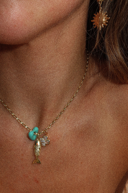 lucky koi necklace